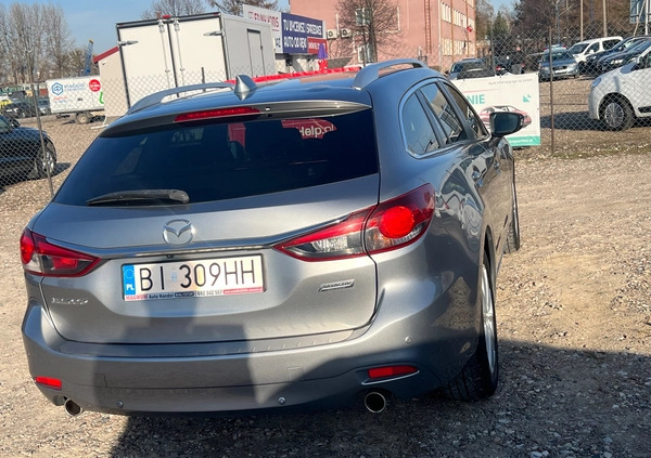 Mazda 6 cena 44900 przebieg: 184000, rok produkcji 2013 z Blachownia małe 631